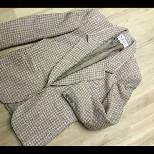 Spitalnik & co ladies wool check jacket size 4